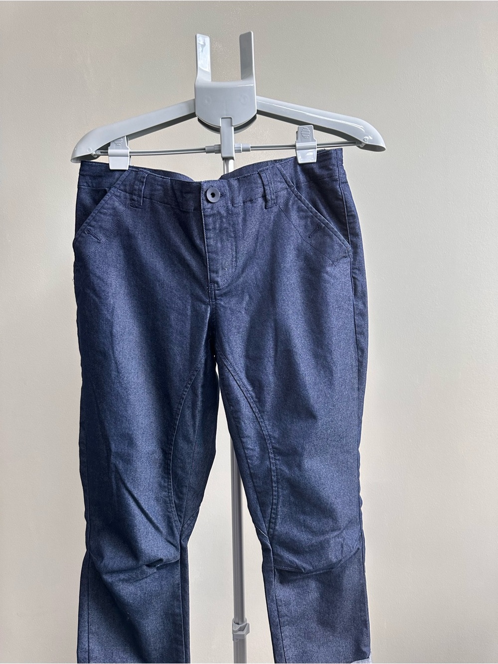 Women's Ankle Jeans Cropped Trousers - Navy